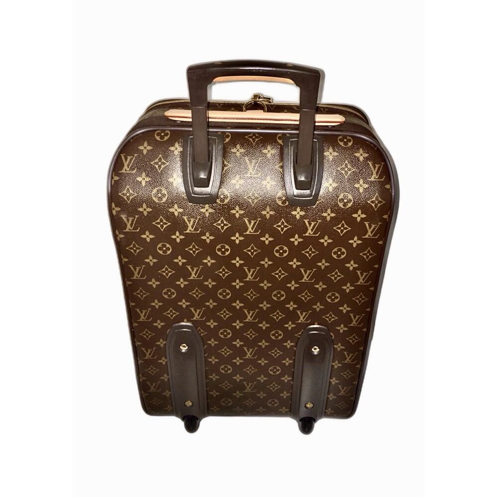 Louis Vuitton Pegase Monogram Suitcase Carry-on w/ Coa & Garment Bag Hanger 🛍️ - Picture 4 of 13